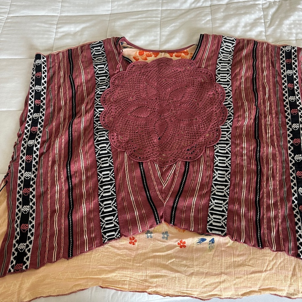 We The Free Boho Tunic with Crochet